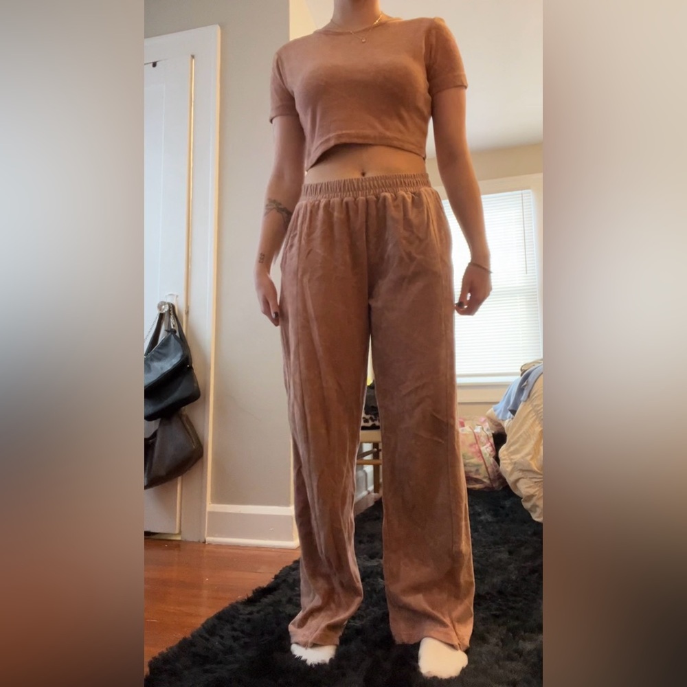 Sean John pink sweatset.